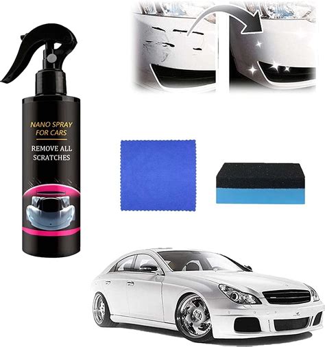 Magic washcloth to remove scratches from car